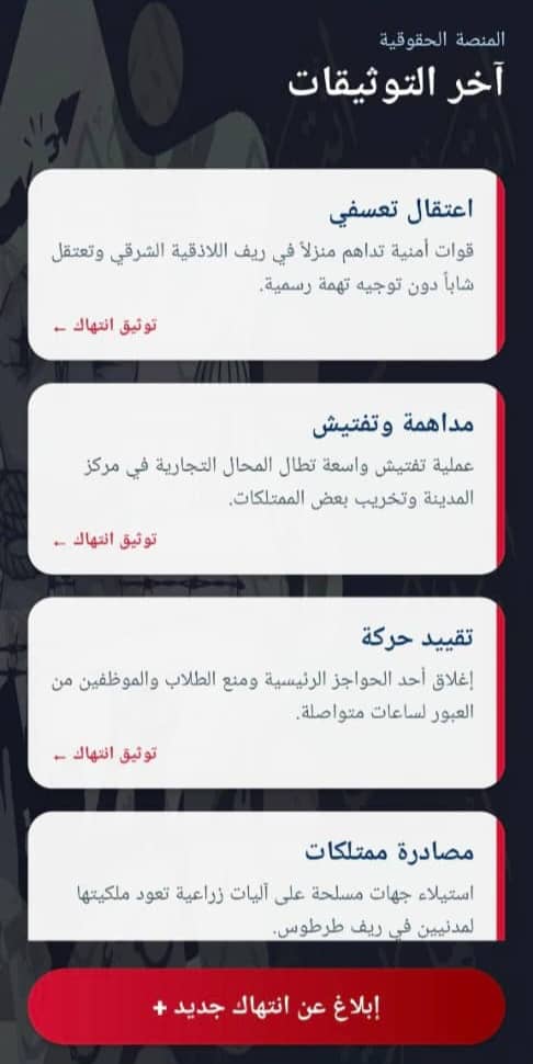 آخر التوثيقات